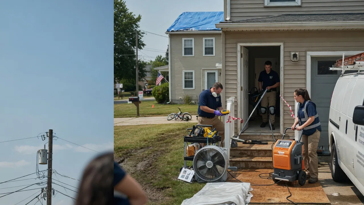 Water Damage Repair in Thorntown, IN near me